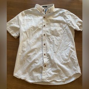 Original Ben Sherman Stretch Short Sleeve Button Down Shirt - Medium